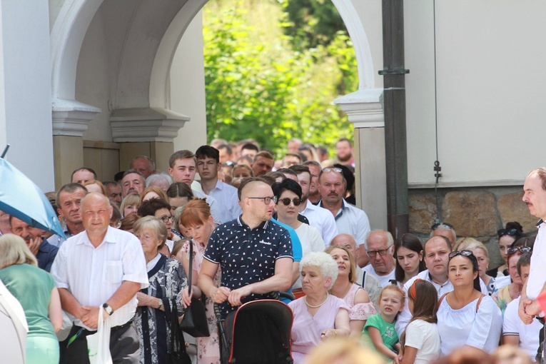 Poświęcenie figury Chrystusa Frasobliwego