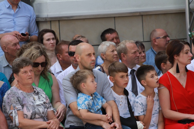 Poświęcenie figury Chrystusa Frasobliwego