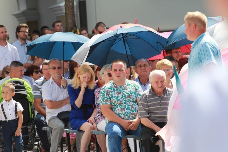 Poświęcenie figury Chrystusa Frasobliwego