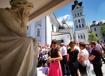 Poświęcenie figury Chrystusa Frasobliwego