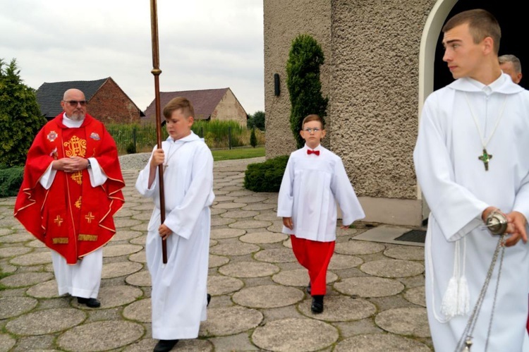 Poświęcenie sztandaru OSP