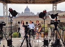 Płoccy diecezjanie zaznaczyli swoją obecność w Rzymie, m.in. udzielając wywiadów do różnych mediów.