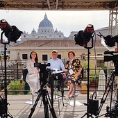 Płoccy diecezjanie zaznaczyli swoją obecność w Rzymie, m.in. udzielając wywiadów do różnych mediów.