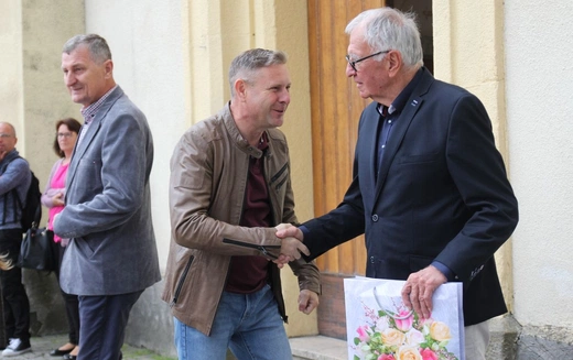 Msza św. z okazji 80. urodzin trenera Antoniego Piechniczka w Wiśle.