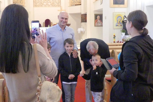 Msza św. z okazji 80. urodzin trenera Antoniego Piechniczka w Wiśle.