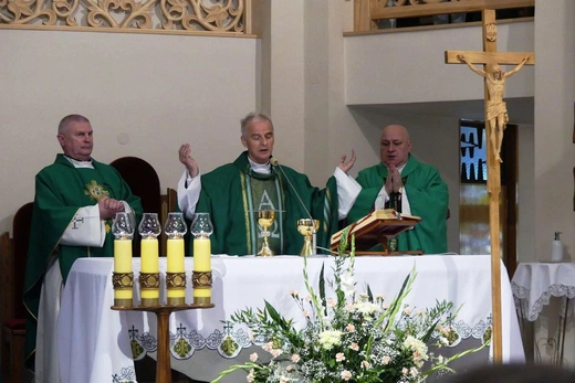Msza św. z okazji 80. urodzin trenera Antoniego Piechniczka w Wiśle.