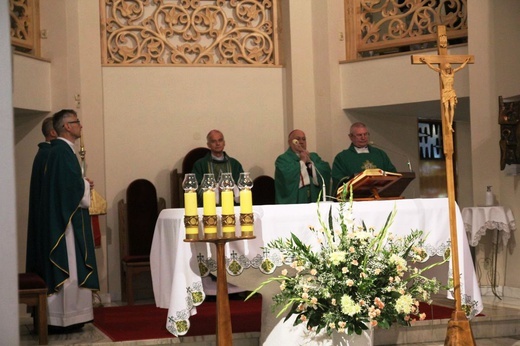 Msza św. z okazji 80. urodzin trenera Antoniego Piechniczka w Wiśle.