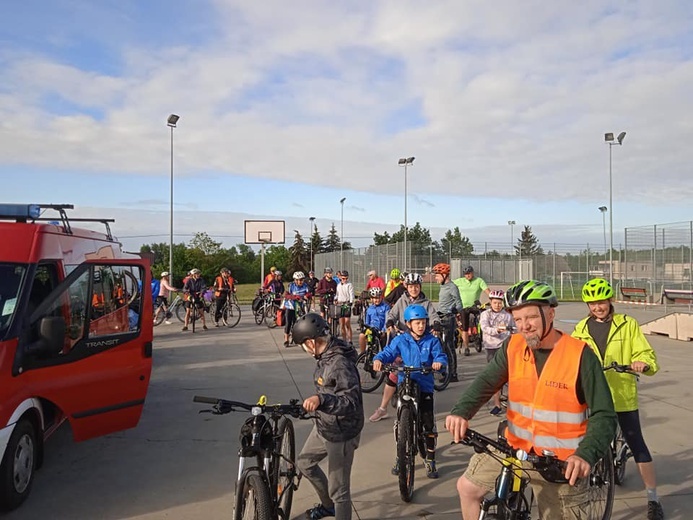 Pielgrzymka rowerowa ze Strzelec Krajeńskich na Jasną Górę