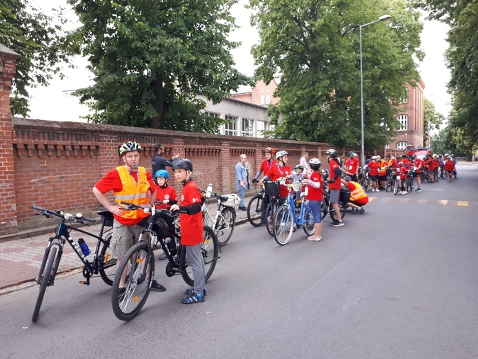 Pielgrzymka rowerowa ze Strzelec Krajeńskich na Jasną Górę