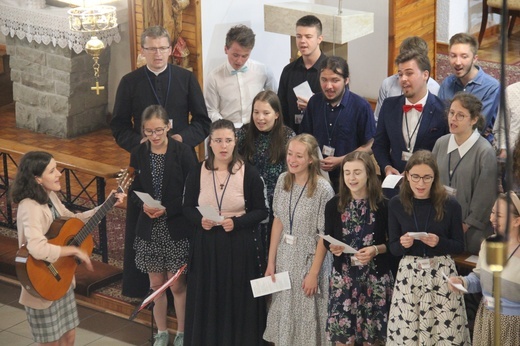 Dzień wspólnoty w Koniakowie - część 1 - godzina jedności