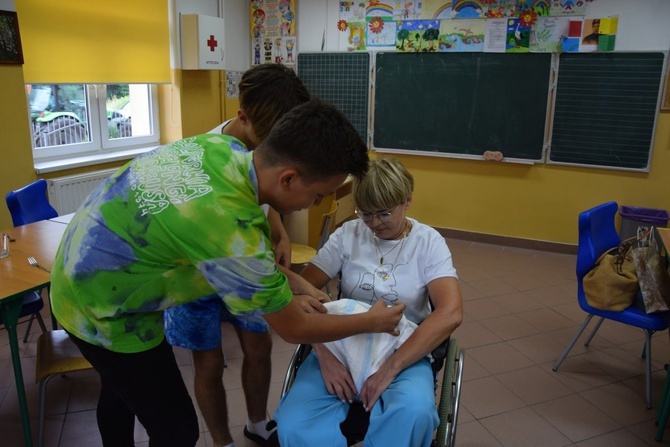 Niepełnosprawni w Ochotnicy Górnej