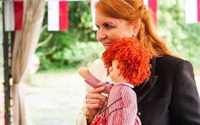 Księżna Sarah Ferguson odwiedziła Rudy 