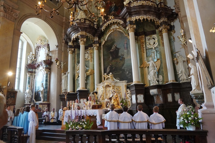 U Matki Bożej z Góry Karmel w Głębowicach