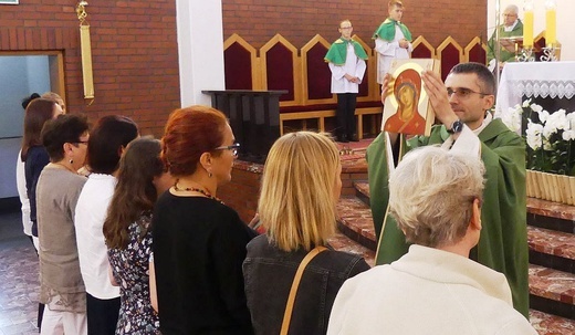 Rekolekcje ikonopisarek z Niepokalaną i św. Maksymilianem w Harmężach