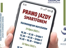 Prawo jazdy smartfonem i inne