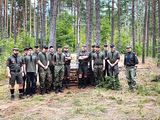 ▲	W akcji wzięło udział 10 kleryków z całej Polski. 