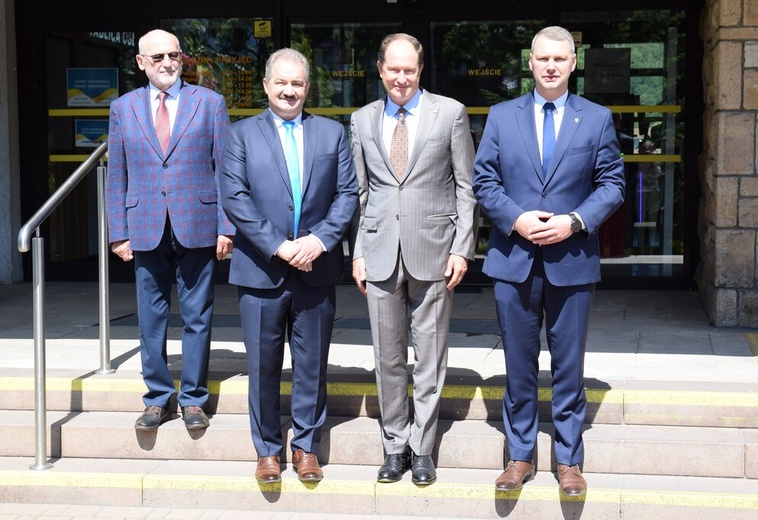 Spotkanie ambasadora USA w Polsce z góralami 