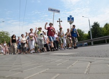 Wielu pielgrzymów nie może się już doczekać wyjścia na szlak.