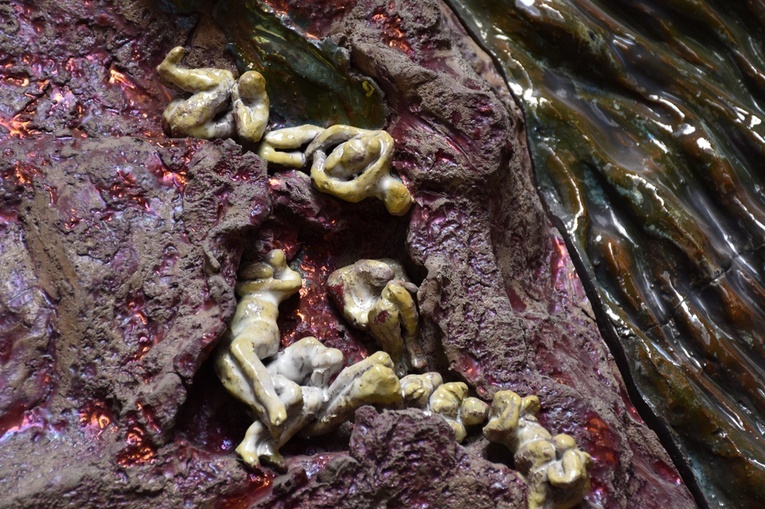 Kaplica Ludzi Morza w bazylice Mariackiej - dzieło J. Karczewskiej-Koniecznej i Stanisława Koniecznego