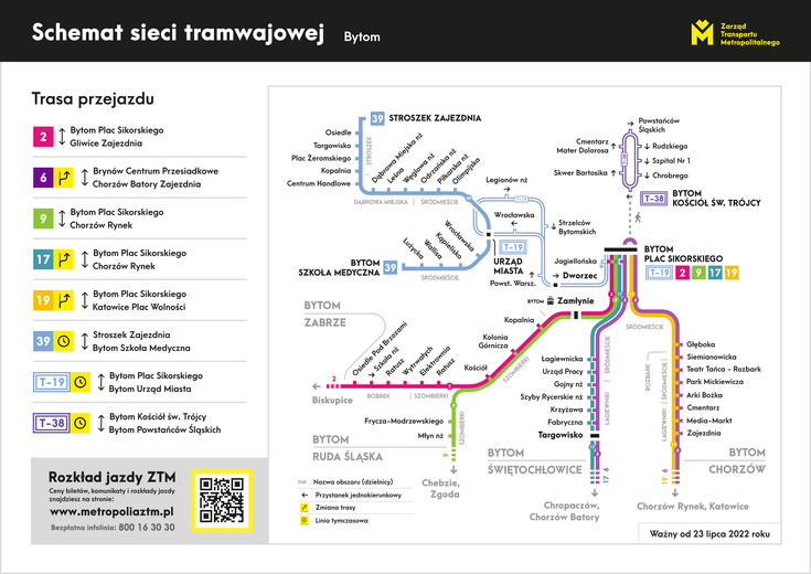 Bytom. Uwaga! Będą zmiany w ruchu tramwajowym