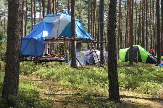 Obozy Skautów Europy - harcerki i wilczki z Rybnika i okolic