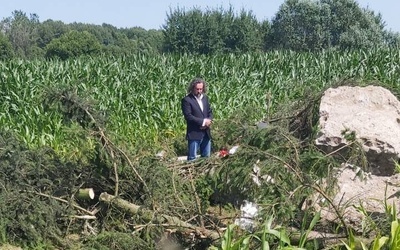 Zniszczono kolejny pomnik na mogile żołnierzy AK na Białorusi