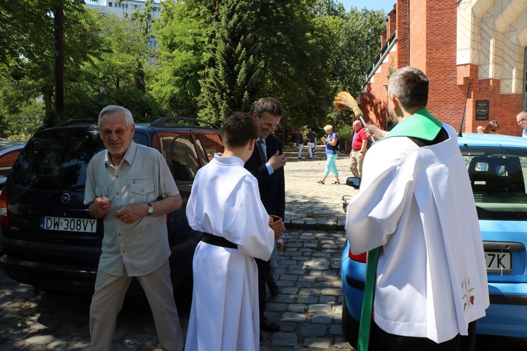 Błogosławieństwo pojazdów i kierowców z okazji wspomnienia św. Krzysztofa