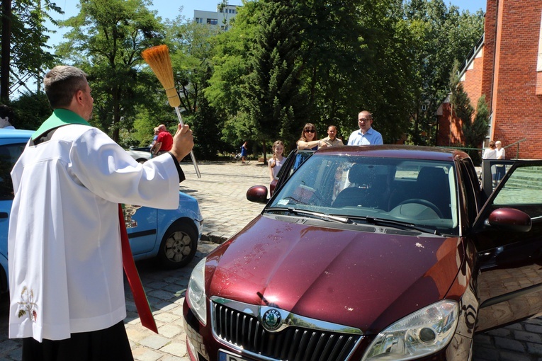 Błogosławieństwo pojazdów i kierowców z okazji wspomnienia św. Krzysztofa