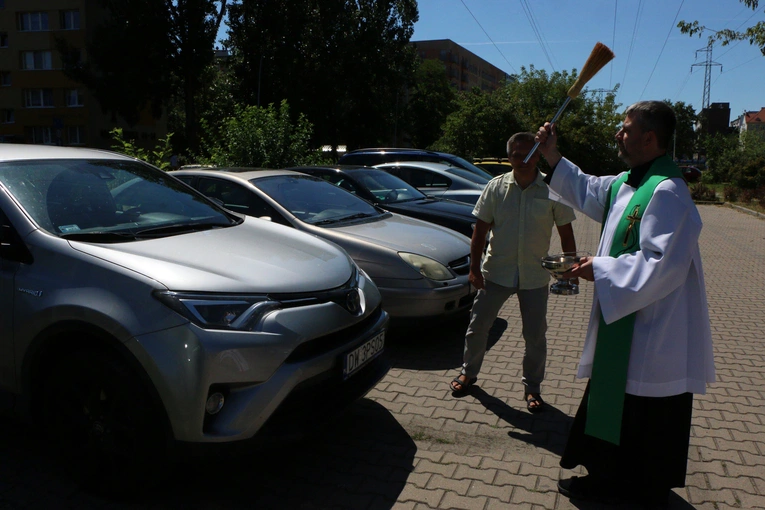 Błogosławieństwo pojazdów i kierowców z okazji wspomnienia św. Krzysztofa