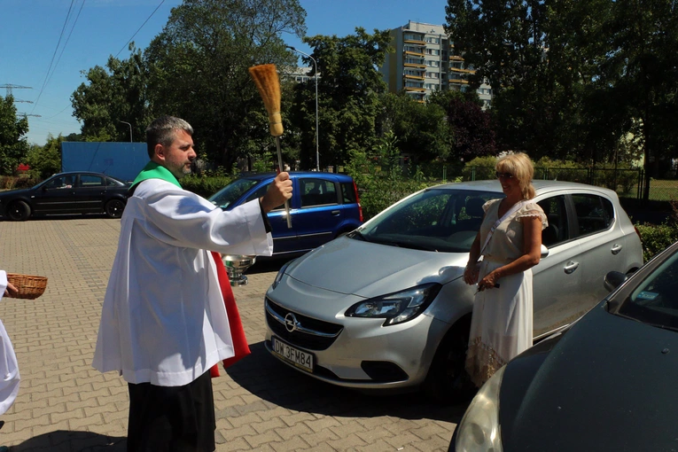 Błogosławieństwo pojazdów i kierowców z okazji wspomnienia św. Krzysztofa