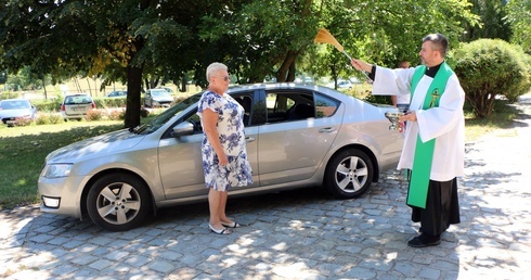 Błogosławieństwo pojazdów i kierowców z okazji wspomnienia św. Krzysztofa