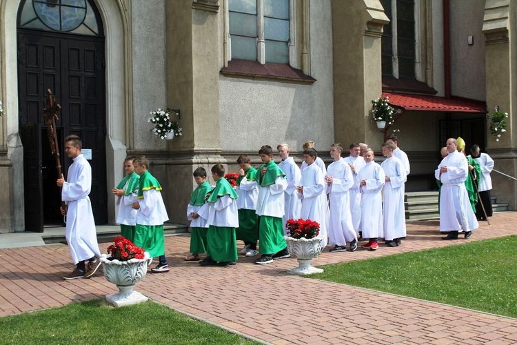 Kierowcy u św. Józefa Bilczewskiego w Wilamowicach