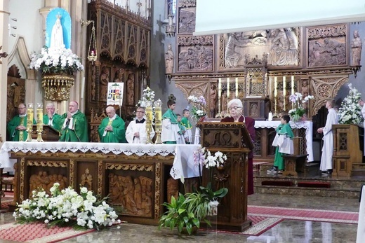 Kierowcy u św. Józefa Bilczewskiego w Wilamowicach
