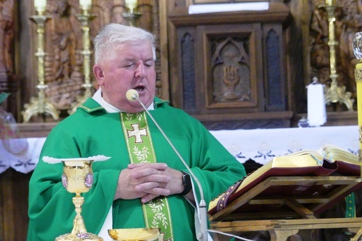 Kierowcy u św. Józefa Bilczewskiego w Wilamowicach