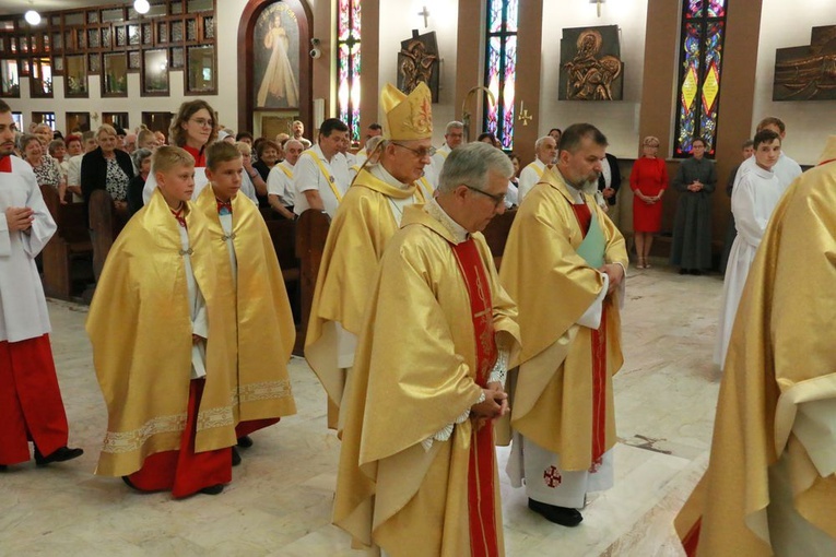 Powitanie nowego proboszcza