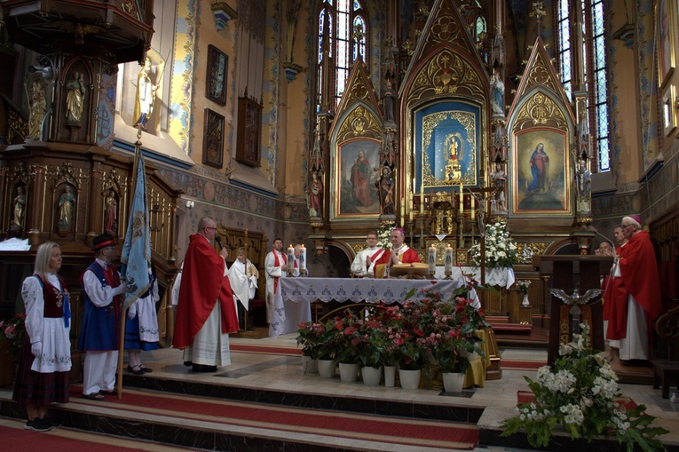 Msza św. pielgrzymów w Swarzewie