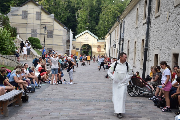 Górale w drodze na Jasną Górę