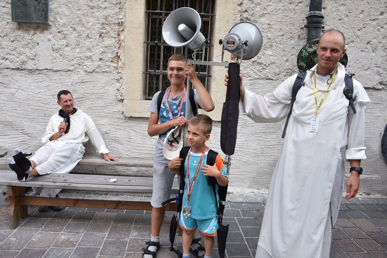 Górale w drodze na Jasną Górę