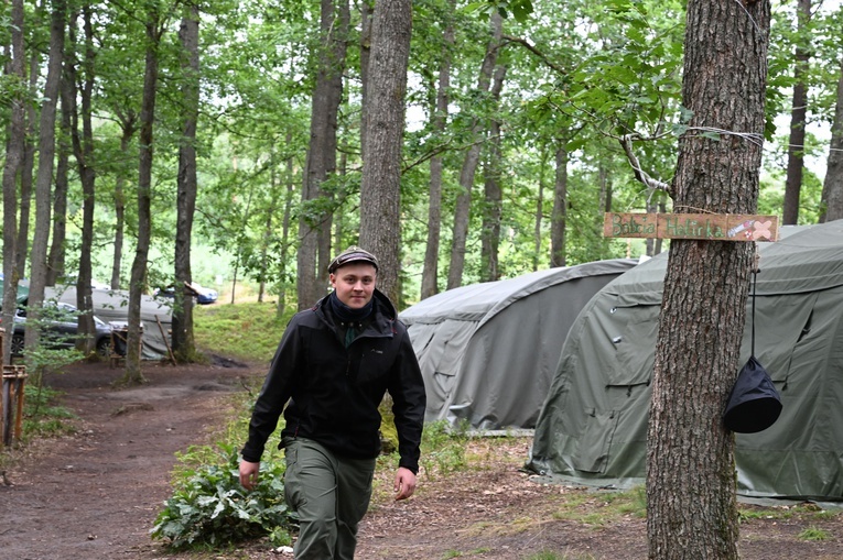 Obóz ZHR pod Polanowem