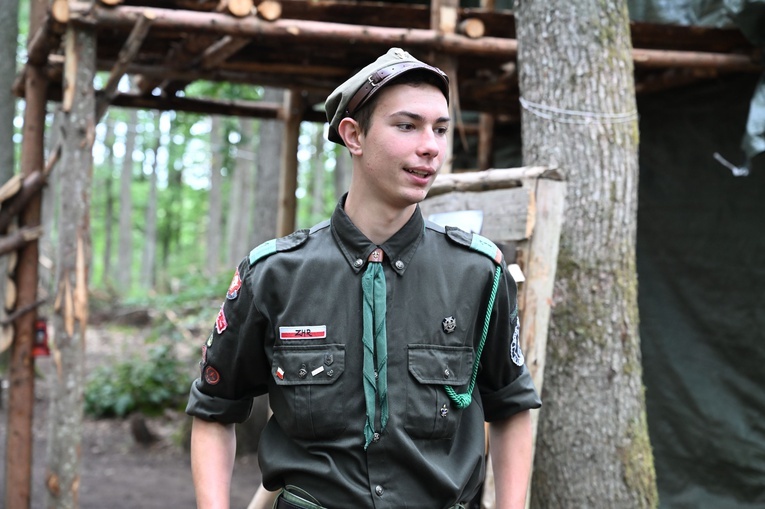 Obóz ZHR pod Polanowem