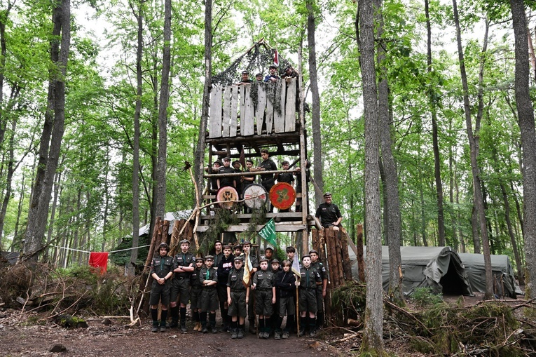 Obóz ZHR pod Polanowem