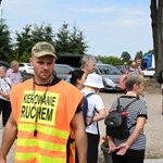 Wyjście pielgrzymki ze Skrzatusza na Jasną Górę