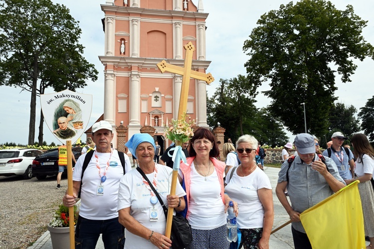 Wyjście pielgrzymki ze Skrzatusza na Jasną Górę