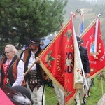 Ochotnica Górna. Poświęcenie odnowionego krzyża