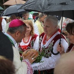 Ochotnica Górna. Poświęcenie odnowionego krzyża