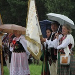 Ochotnica Górna. Poświęcenie odnowionego krzyża