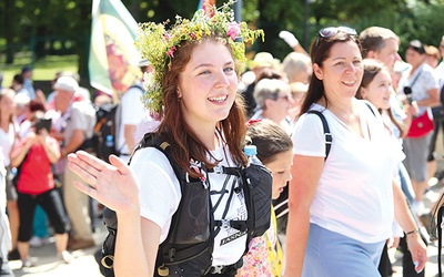 Tak wkraczali na jasnogórski szczyt rok temu…