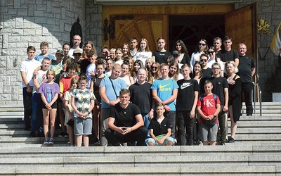 	Uczestnicy wyjazdu mieli okazję odwiedzić m.in. sanktuarium na Krzeptówkach.