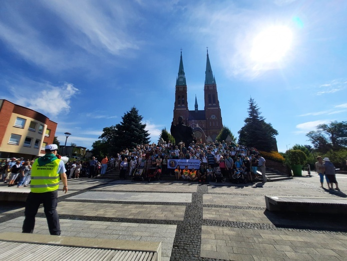 77. Rybnicka Pielgrzymka na Jasną Górę. Dzień I