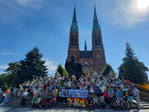 77. Rybnicka Pielgrzymka na Jasną Górę. Dzień I